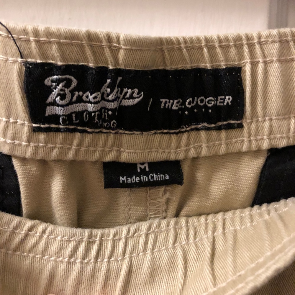 Khaki joggers